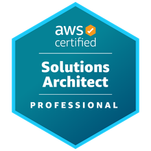 AWS Certified Solutions Architect &ndash; Professional badge